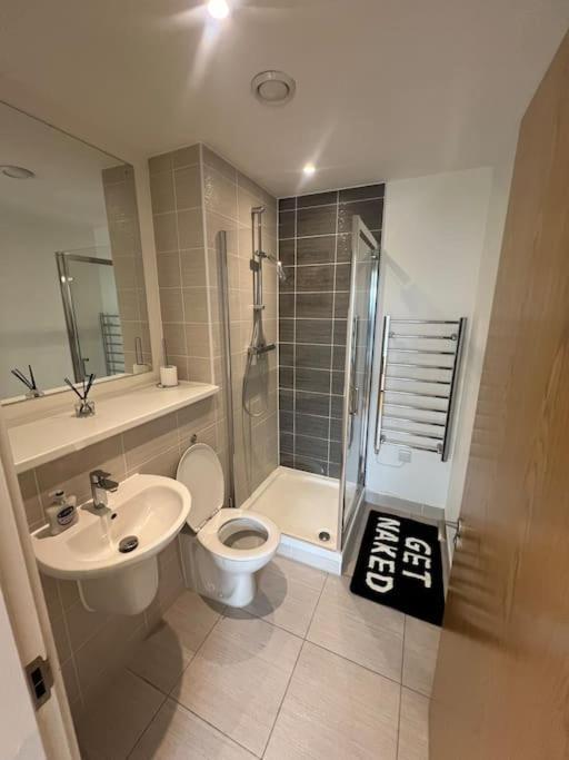 2 Bed Corner Apartment With Gym Mánchester Exterior foto